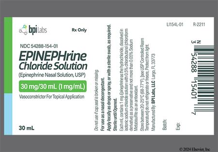 Epinephrine Chloride 1mg/mL Nasal Solution package photo