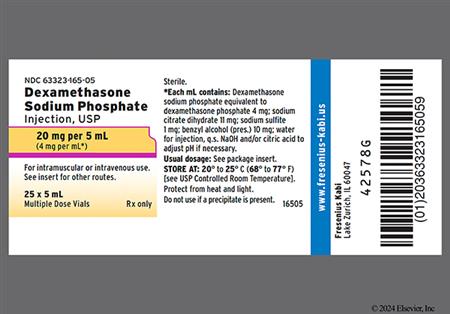 Dexamethasone Sodium Phosphate 4mg/mL Solution for Injection package photo