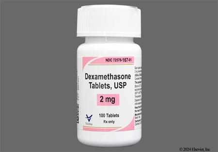 Dexamethasone 2mg Tablet package photo