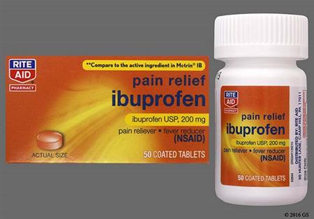 RITE AID Ibuprofen Pain Relief 200mg Tablet