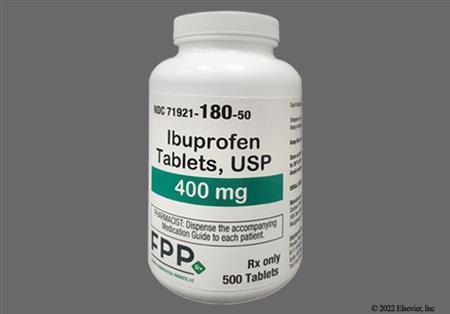 Ibuprofen 400mg Tablet package photo