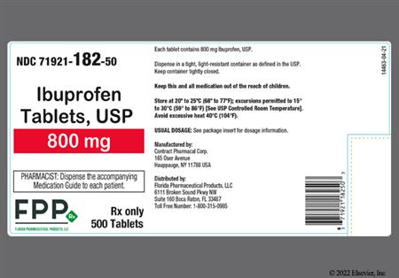 Ibuprofen 800mg Tablet package photo