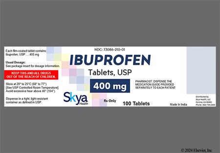 Ibuprofen 400mg Tablet package photo
