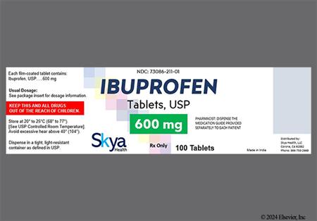 Ibuprofen 600mg Tablet