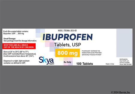Ibuprofen 800mg Tablet package photo