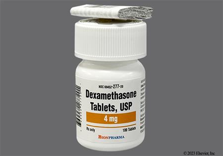 Dexamethasone 4mg Tablet package photo
