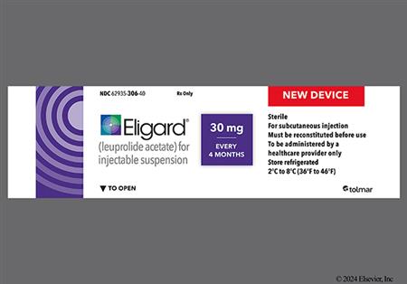 Eligard 30mg Suspension for Injection package photo