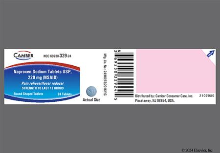Naproxen Sodium 220mg Tablet package photo