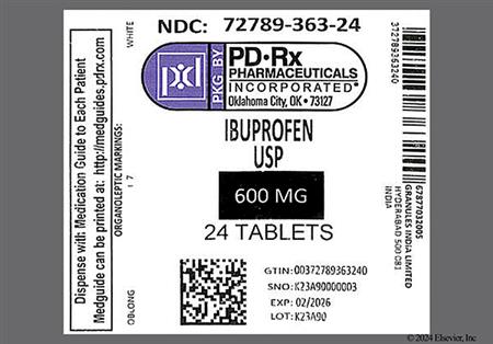Ibuprofen 600mg Tablet