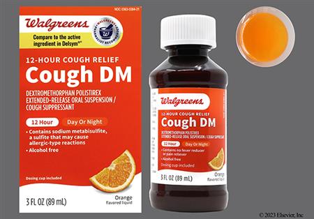 Walgreens Cough DM 12 Hour 30mg/5mL Extended-Release Suspension (Orange)