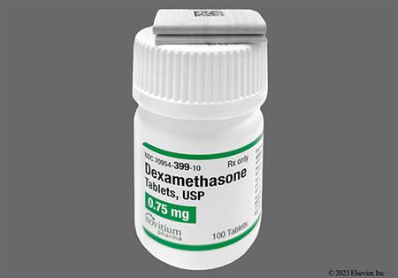 Dexamethasone 0.75mg Tablet package photo