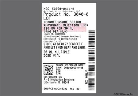 Dexamethasone Sodium Phosphate 4mg/mL Solution for Injection package photo