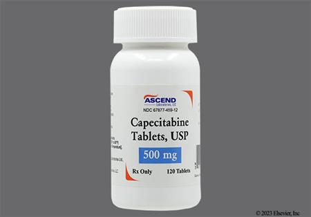 Capecitabine 500mg Tablet package photo