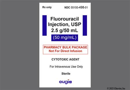 Fluorouracil 2.5g/50mL Bulk Solution for Injection package photo