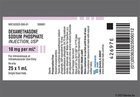 Dexamethasone Sodium Phosphate 10mg/mL Solution for Injection package photo