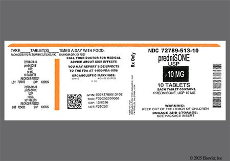 Prednisone 10mg Tablet package photo