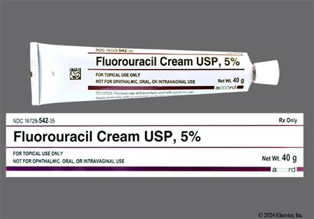 Fluorouracil 5% Topical Cream package photo