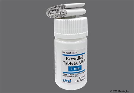 Estradiol 1mg Tablet package photo
