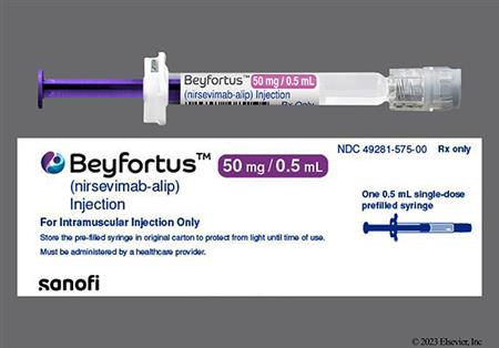 Beyfortus 50mg/0.5mL Solution for Injection package photo
