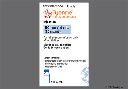 Tyenne 80mg/4mL Solution for Injection package photo