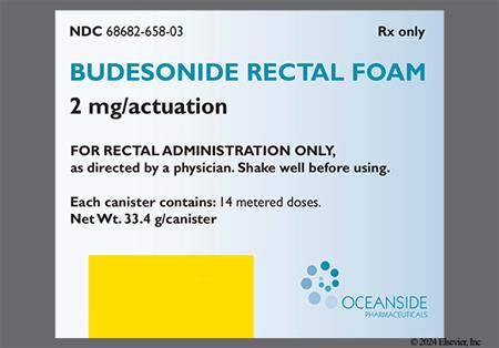 Budesonide 2mg/actuation Rectal Foam package photo