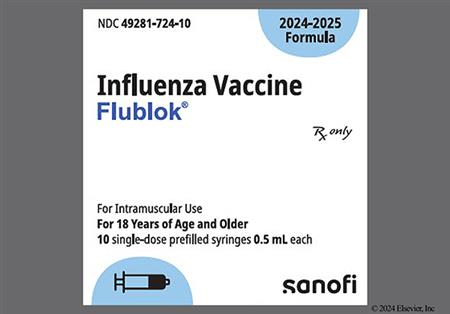 Flublok Trivalent 2024-2025 Suspension for Injection package photo