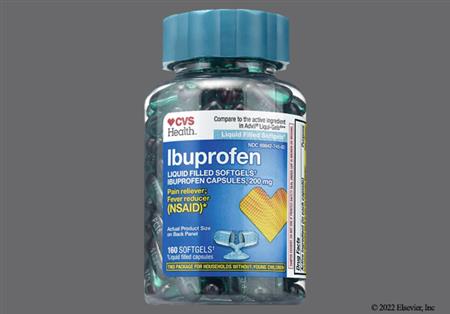 CVS Ibuprofen 200mg Liquid Filled Softgel