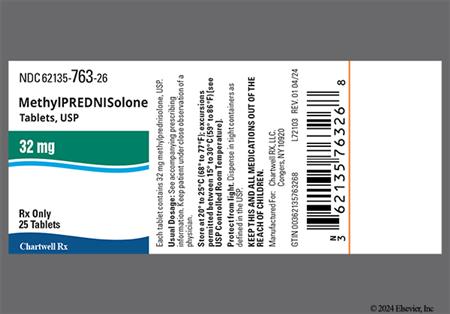 Methylprednisolone 32mg Tablet package photo