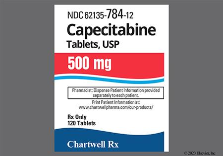 Capecitabine 500mg Tablet package photo