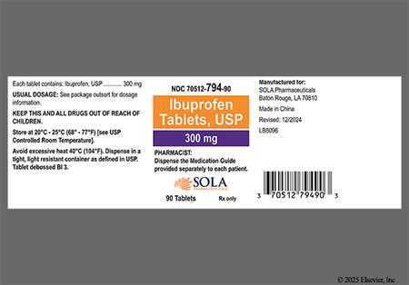 Ibuprofen 300mg Tablet