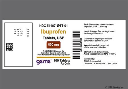 Ibuprofen 800mg Tablet