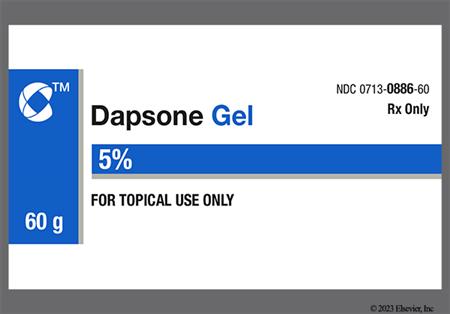 Dapsone 5% Topical Gel package photo