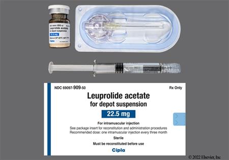 Leuprolide Acetate Depot 3-Month 22.5mg Powder for Injection package photo