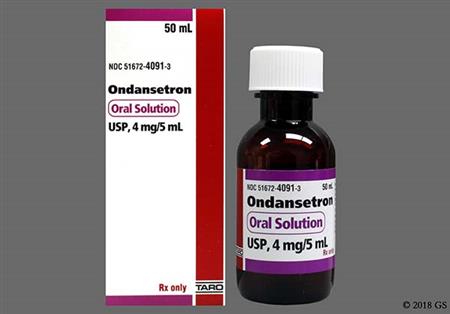 Ondansetron Hydrochloride 4mg/5mL Solution package photo