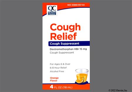 Quality Choice Cough Relief 15mg/5mL Liquid (Orange) package photo