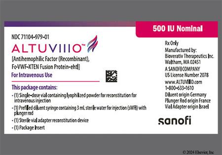 ALTUVIIIO 500 International Units Nominal Powder for Injection package photo