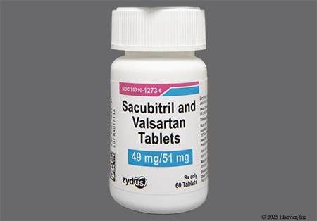 Sacubitril/Valsartan 49mg-51mg Tablet package photo