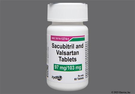 Sacubitril/Valsartan 97mg-103mg Tablet package photo