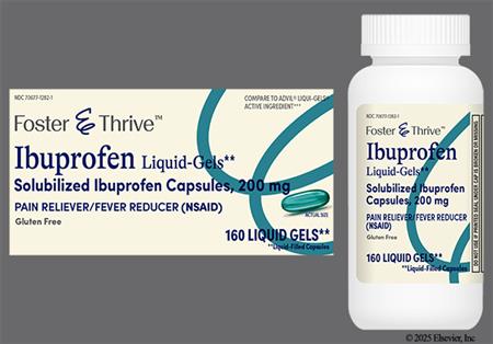 Foster & Thrive Ibuprofen 200mg Liquid-Gel Capsule package photo