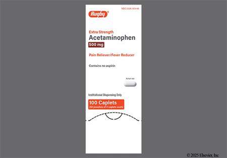 Acetaminophen Extra Strength 500mg Caplet
