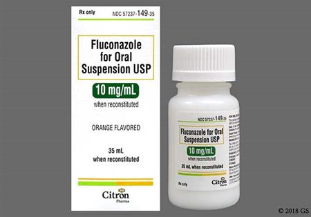 Fluconazole 10mg/mL Powder for Suspension package photo