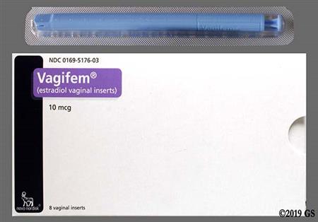 Vagifem 10mcg Vaginal Insert package photo