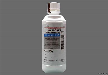Naproxen 125mg/5mL Suspension package photo