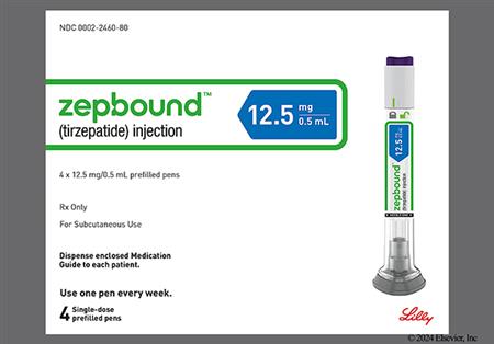 Zepbound 12.5mg/0.5mL Pre-Filled Pen Solution for Injection package photo