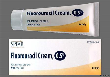 Fluorouracil 0.5% Topical Cream package photo