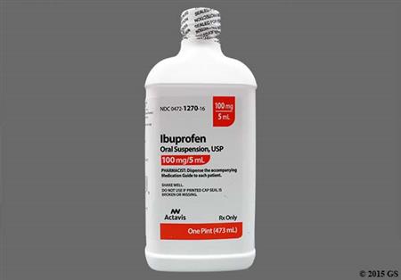 Ibuprofen 100mg/5mL Suspension