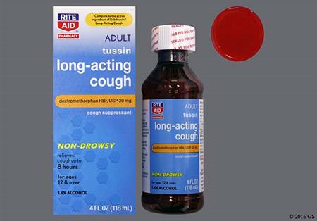 RITE AID Adult Tussin Long-Acting Cough Suppressant 30mg/10mL Solution