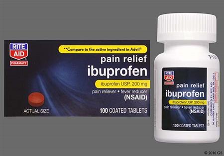 RITE AID Ibuprofen Pain Relief 200mg Tablet