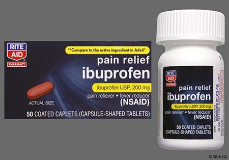 RITE AID Ibuprofen Pain Relief 200mg Caplet