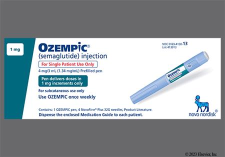 OZEMPIC 3mL 1.34mg/mL Pen Injector package photo